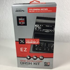 Metra AAP444GM General‎ Motors 1982-2005 Radio Installation Dash Kit Single Din